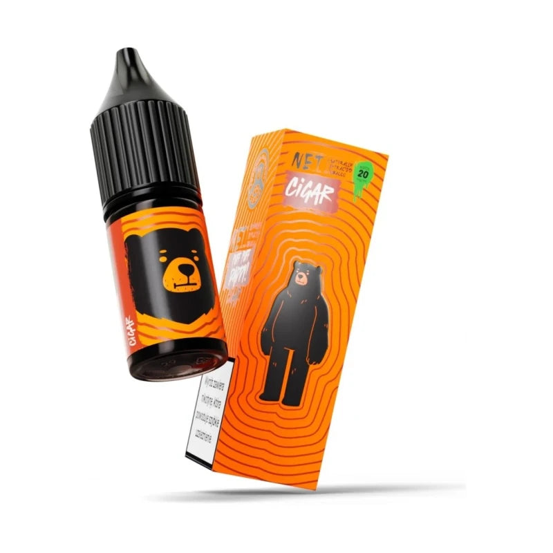 Liquid Go Bears Net Salt 10ml - Cigar 20mg