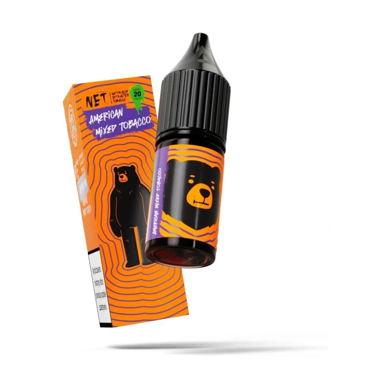 Liquid Go Bears Net Salt 10ml - American Mixed Tobacco 20mg