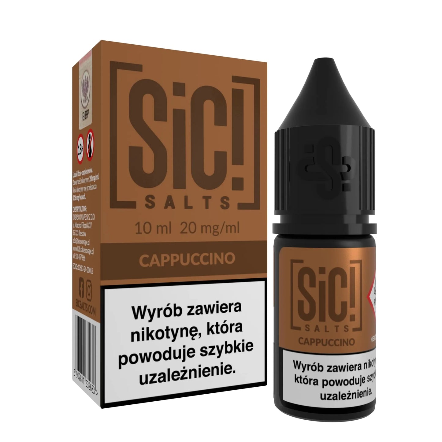 Liquid Sic Salts! 10ml - Capuccino 20mg