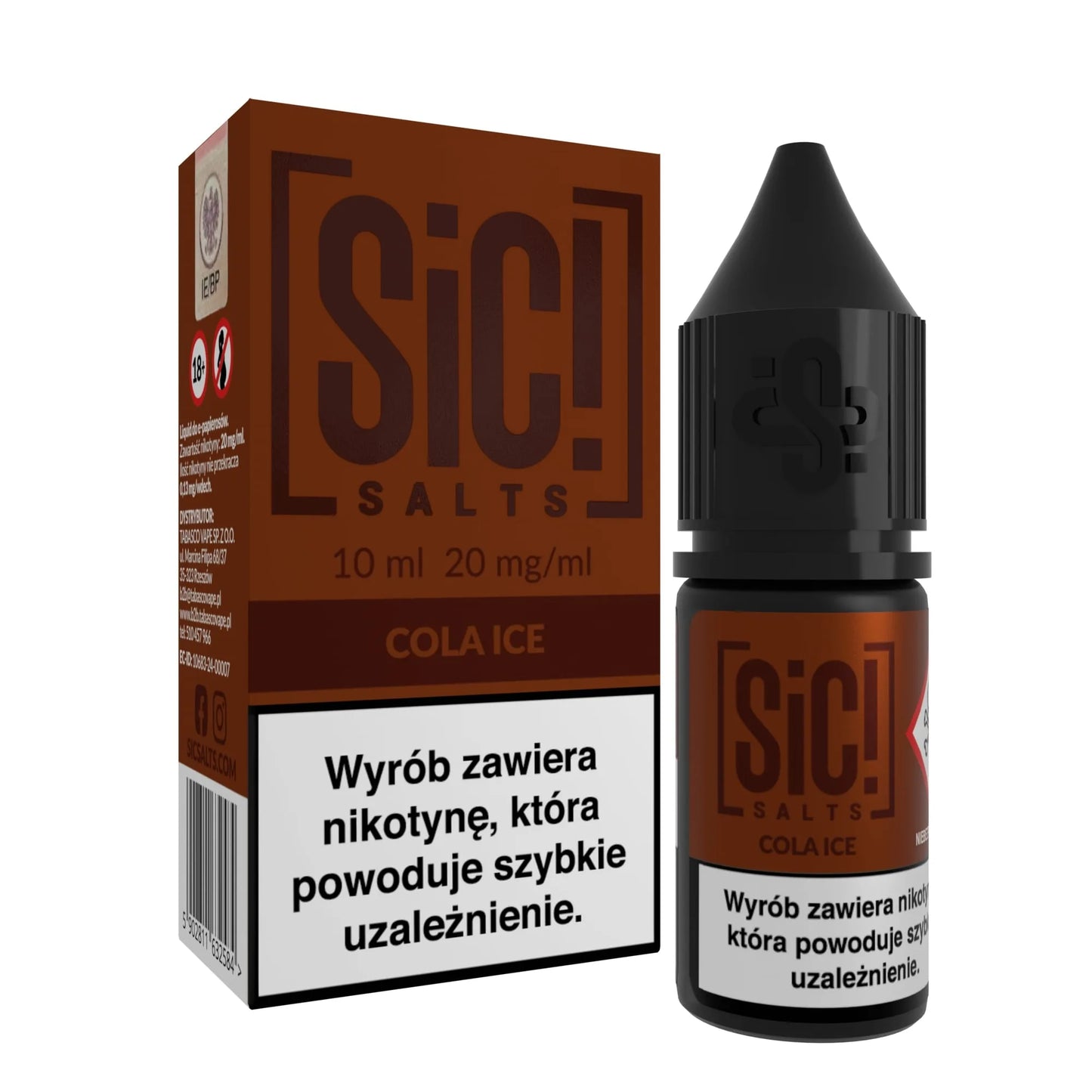 Liquid Sic Salts! 10ml - Cola Ice 20mg