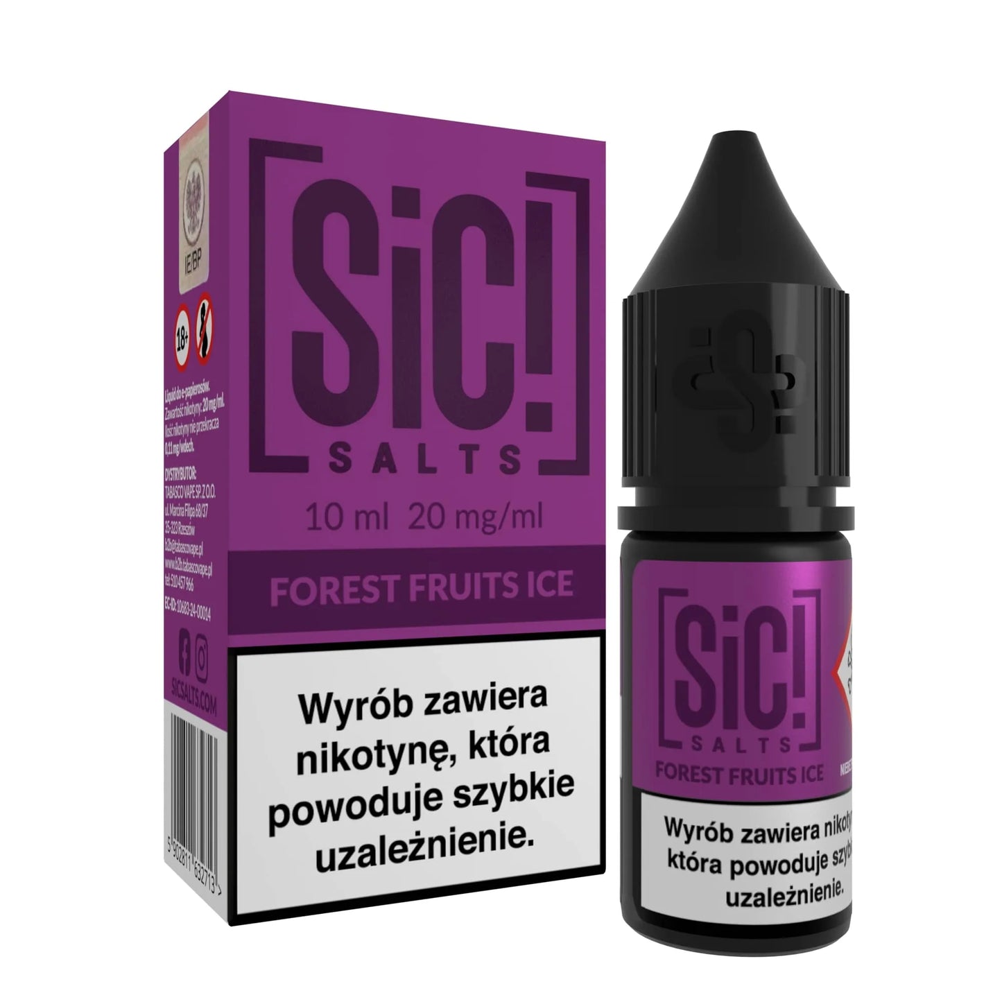 Liquid Sic Salts! 10ml - Forest Fruits Ice 20mg