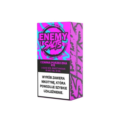Liquid Enemy Salts - Czarna Porzeczka Ice 18mg