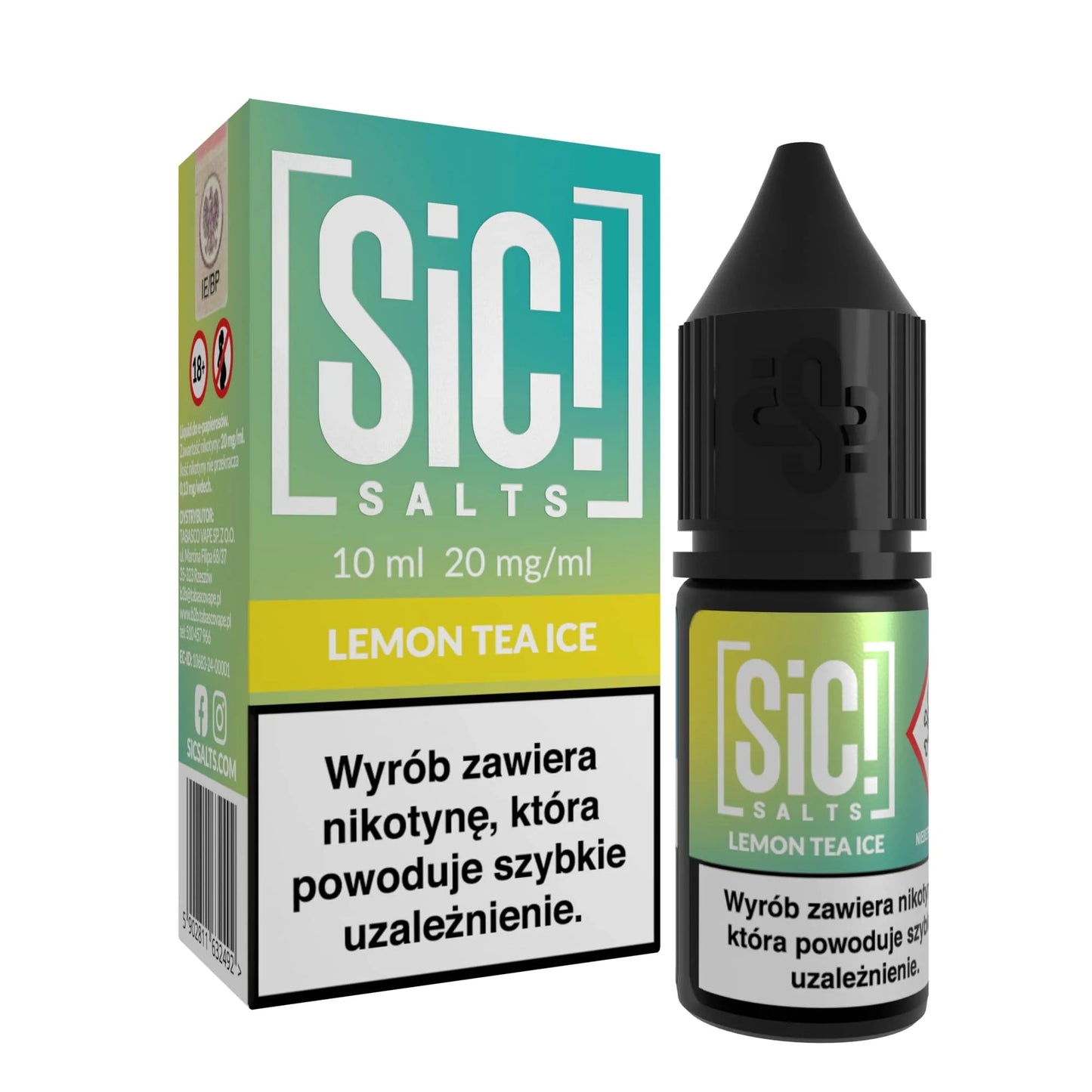 Liquid Sic Salts! 10ml - Lemon Tea Ice 20mg