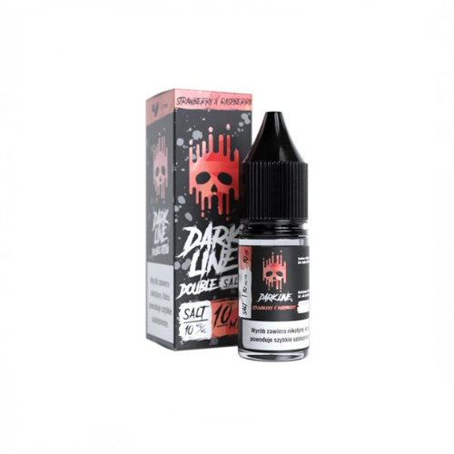 Liquid Dark Line Double Salt 10 ml – Strawberry Raspberry 10 mg