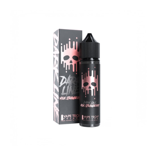 Longfill Dark Line 6/60ml - Milk Strawberry