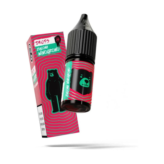 Liquid Go Bears Drops Salt 10ml - Zielone Winogrono 20mg