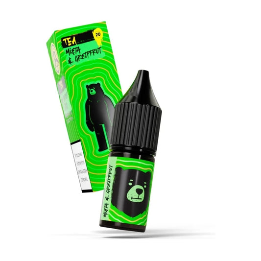 Liquid Go Bears Tea Salt 10ml - Mięta Grejpfrut 20mg