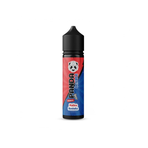 Longfill Panda Double 10/60ml - Malina Borówka