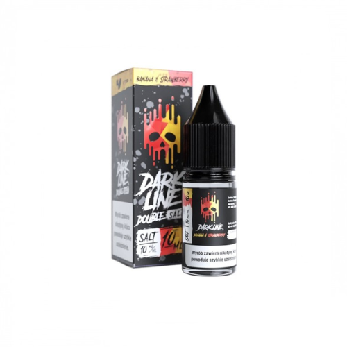 Liquid Dark Line Double Salt 10 ml – Banana Strawberry 10 mg