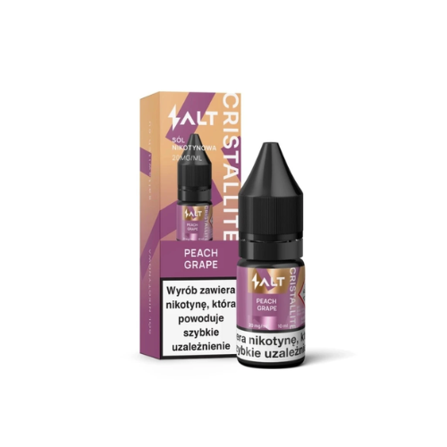 Liquid Cristal Lite Salt 10ml - Peach Grape 20mg
