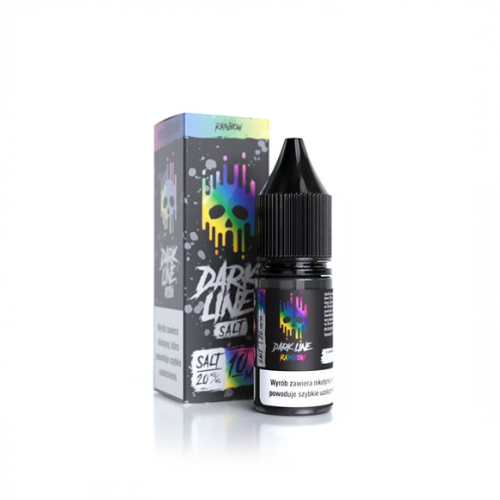 Liquid Dark Line Salt 10 ml – Rainbow 20 mg