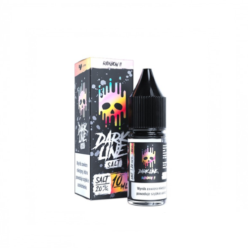 Liquid Dark Line Salt 10 ml – Rainbow II 20 mg