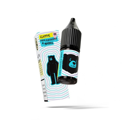 Liquid Go Bears 10ml - Czarna Porzeczka Menthol 6mg