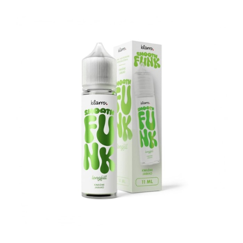 Longfill Klarro Smooth Funk 11/60ml - Kwaśne Jabłko