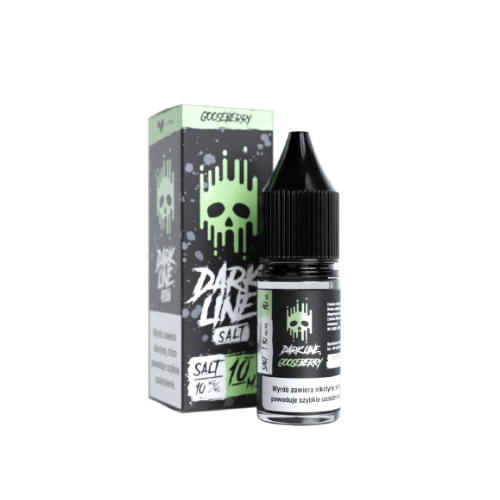 Liquid Dark Line Salt 10 ml – Gooseberry 10 mg