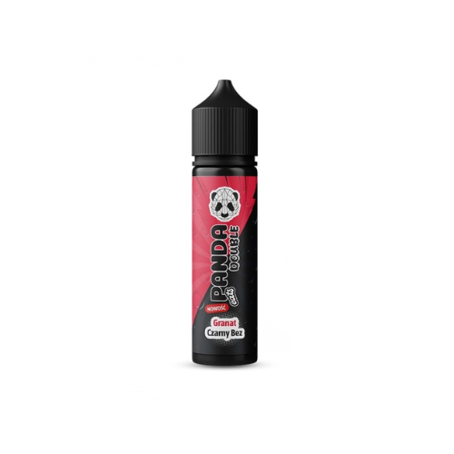 Longfill Panda Double 10/60ml - Granat Czarny Bez