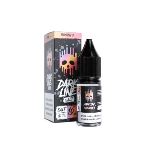 Liquid Dark Line Salt 10 ml – Rainbow II 10 mg