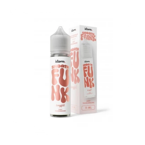 Longfill Klarro Smooth Funk 11/60ml - Lody Truskawkowe