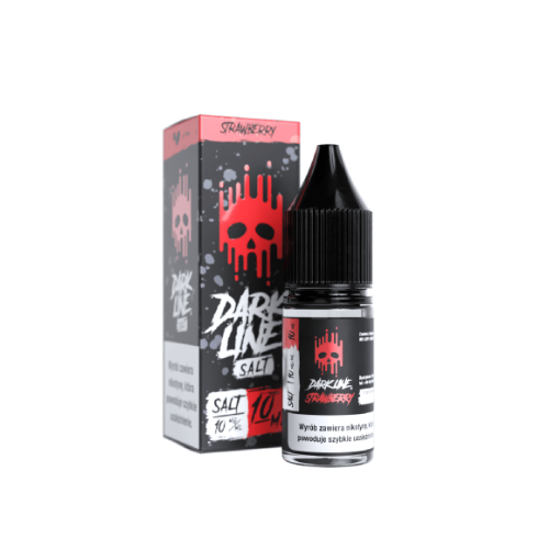 Liquid Dark Line Salt 10 ml – Strawberry 10 mg
