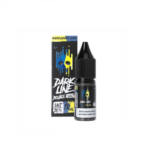 Liquid Dark Line Double Salt 10 ml – Blackcurrant Lemon 20 mg