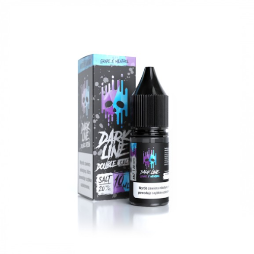 Liquid Dark Line Double Salt 10 ml – Grape Menthol 20 mg