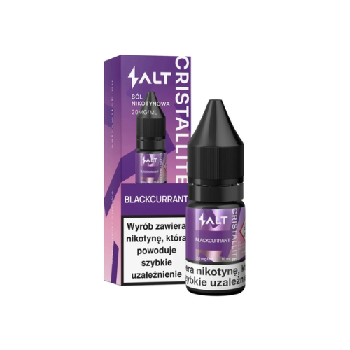 Liquid Cristal Lite Salt 10ml - Blackcurrant 20mg