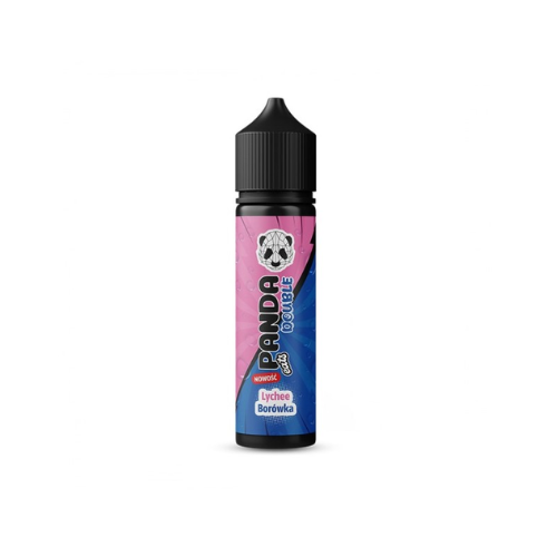Longfill Panda Double 10/60ml - Lychee Borówka