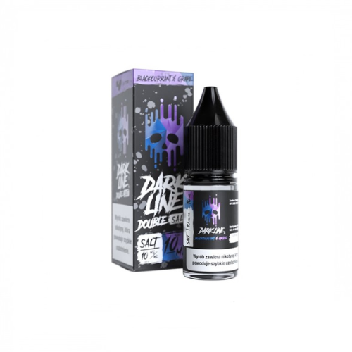 Liquid Dark Line Double Salt 10 ml – Blackcurrant Grape 10 mg
