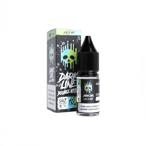 Liquid Dark Line Double Salt 10 ml – Lime Mint 10 mg