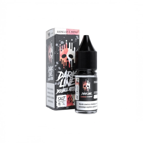 Liquid Dark Line Double Salt 10 ml – Rasberry Coconut 10 mg