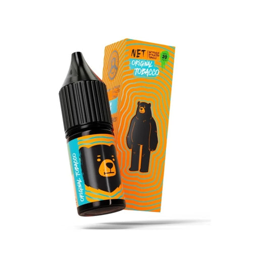 Liquid Go Bears Net Salt 10ml - Original Tobacco 20mg