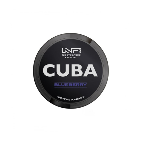 Woreczki nikotynowe - CUBA Black Blueberry 66mg