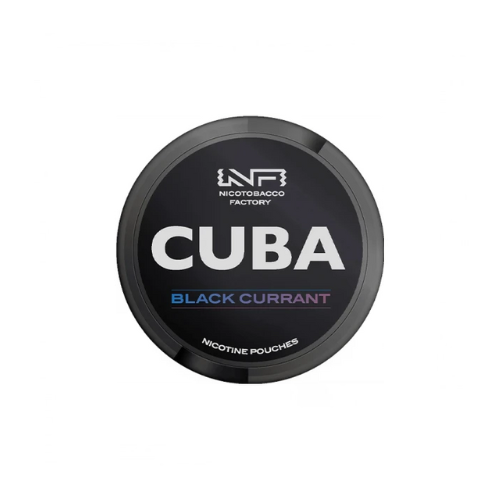 Woreczki nikotynowe - CUBA Black Black Currant 66mg