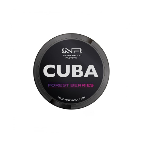 Woreczki nikotynowe - CUBA Black Forest Berries 66mg