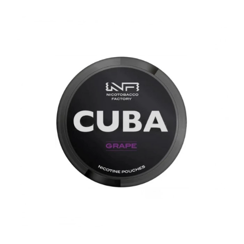 Woreczki nikotynowe - CUBA Black Grape 66mg