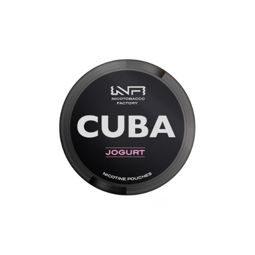 Woreczki nikotynowe - CUBA Black Jogurt 66mg
