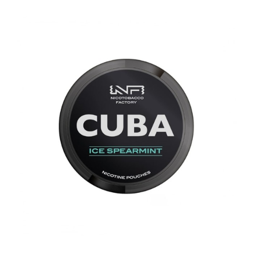 Woreczki nikotynowe - CUBA Black Spearmint 66mg