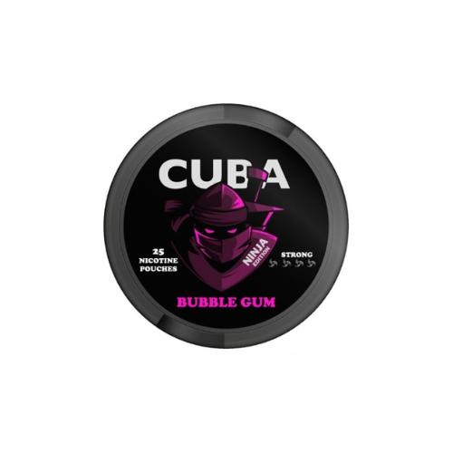 Woreczki nikotynowe - CUBA Ninja Bubble Gum 30mg