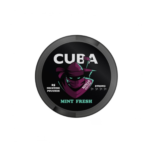Woreczki nikotynowe - CUBA Ninja Mint Fresh 30mg