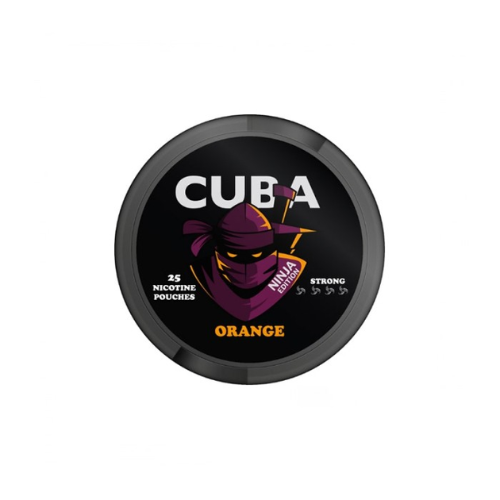 Woreczki nikotynowe - CUBA Ninja Orange 30mg