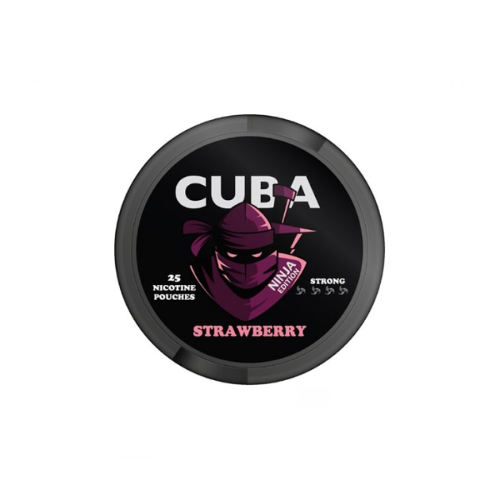 Woreczki nikotynowe - CUBA Ninja Strawberry 30mg