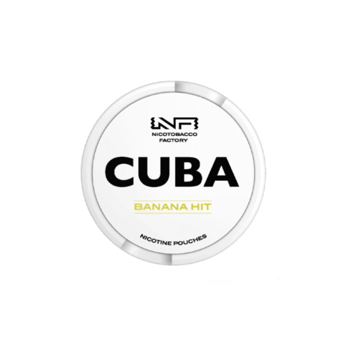 Woreczki nikotynowe - CUBA White Banana Hit 25mg