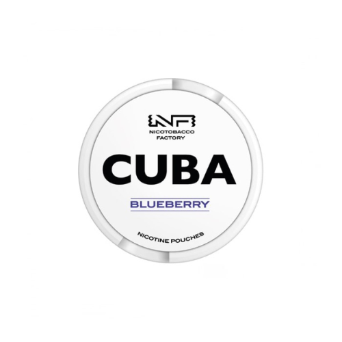 Woreczki nikotynowe - CUBA White Blueberry 25mg