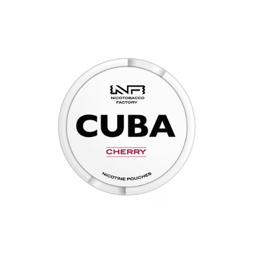 Woreczki nikotynowe - CUBA White Cherry 25mg
