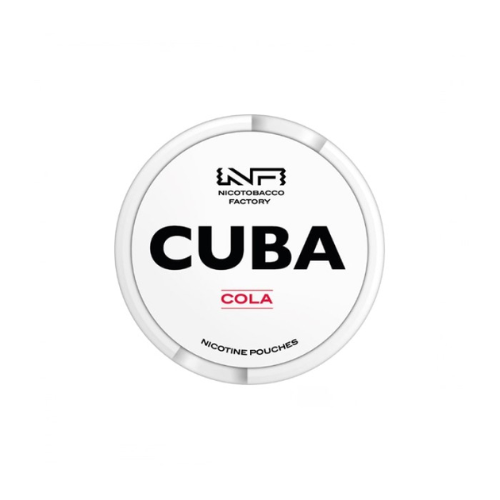 Woreczki nikotynowe - CUBA White Cola 25mg