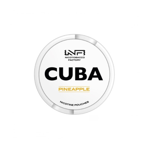 Woreczki nikotynowe - CUBA White Pineapple 25mg