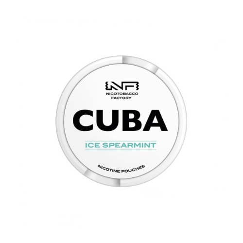 Woreczki nikotynowe - CUBA White Spearmint 25mg