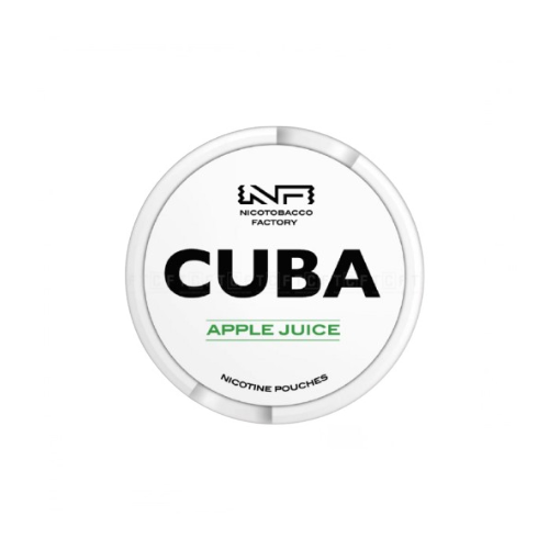 Woreczki nikotynowe - CUBA White Apple Juice 25mg