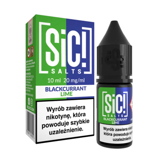 Liquid Sic Salts! 10ml - Blackcurrant Lime 20mg