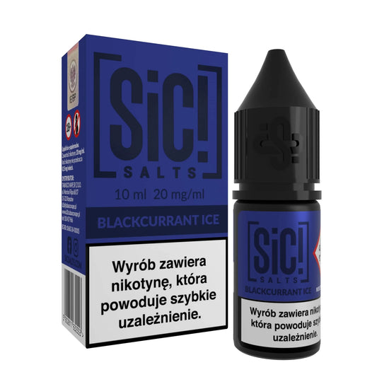 Liquid Sic Salts! 10ml - Blackcurrant Ice 20mg